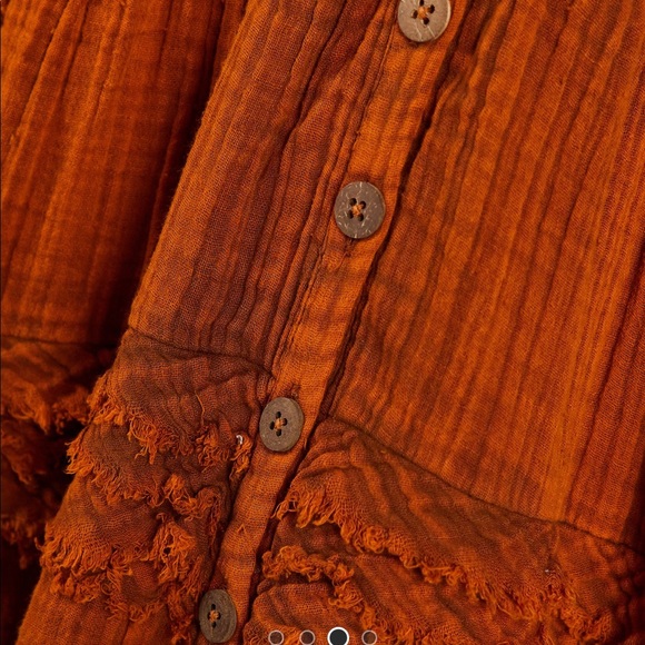 Free People Sunday stroll maxi smock dress - Picture 3 of 4